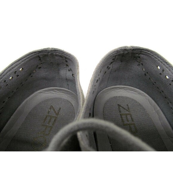Cole Haan Grand Os Zerogrand Gray Perforated Oxfords Womens Size US 7 B - Picture 9 of 12